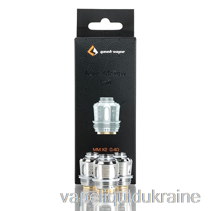 Vape Ukraine Geek Vape MeshMellow MM Replacement Coils 0.4ohm MM X2 MeshMellow Coils